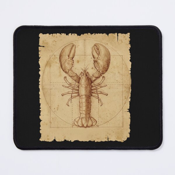 Item preview, vitruvian lobster designed and sold by lightidea.