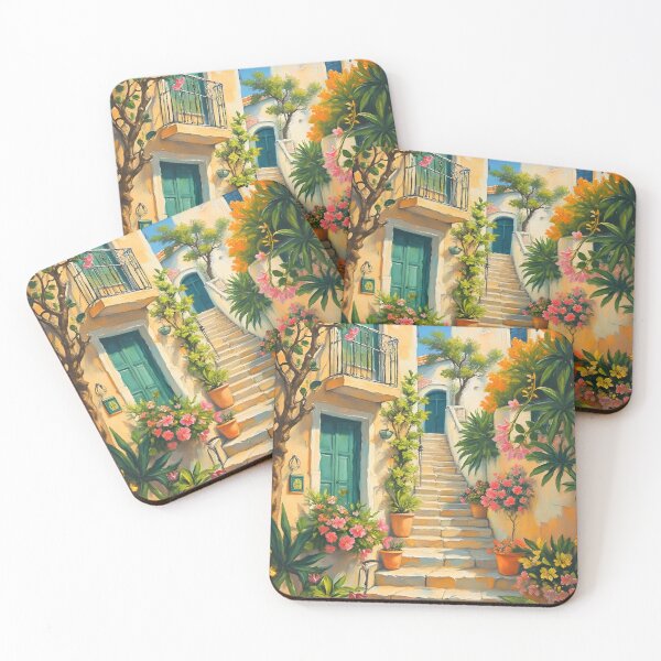 Item preview, Small-town idyll in the summer sun designed and sold by sid1802.