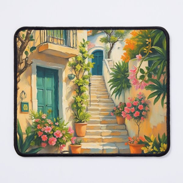 Item preview, Small-town idyll in the summer sun designed and sold by sid1802.