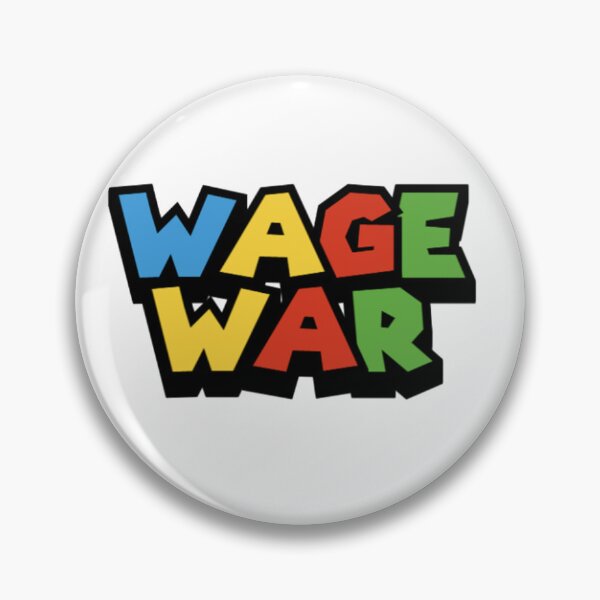 Item preview, Wage War - Band Sticker (Super Mario) designed and sold by Kev Prescott.
