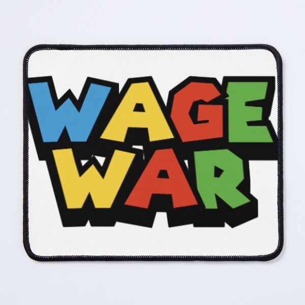 Item preview, Wage War - Band Sticker (Super Mario) designed and sold by Kev Prescott.