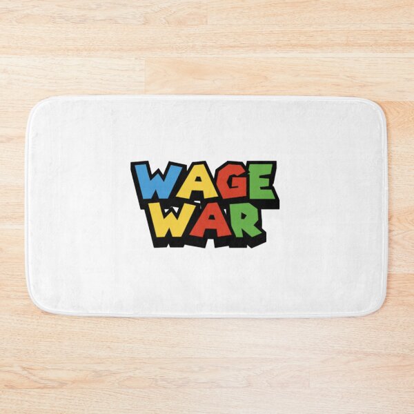 Item preview, Wage War - Band Sticker (Super Mario) designed and sold by Kev Prescott.