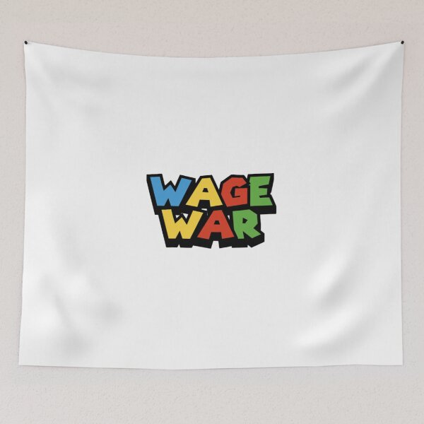 Item preview, Wage War - Band Sticker (Super Mario) designed and sold by Kev Prescott.