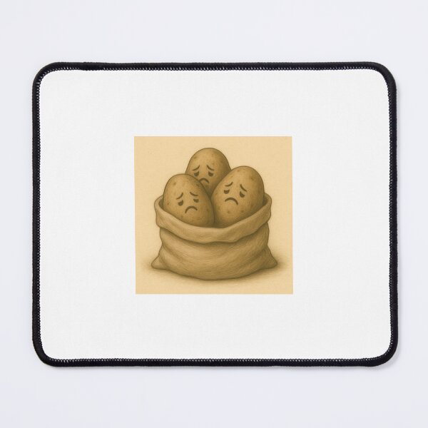 Item preview, Sad Potatoes in a Sack – Lonely Vegetable Character Collection designed and sold by RawGas.