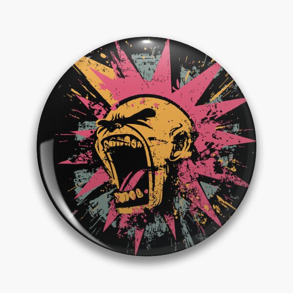 Artikelvorschau, Scream Explosion – Wilder Grunge Rage Look entworfen und verkauft von drizzd.