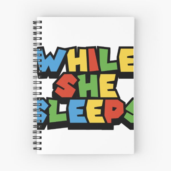 Item preview, While She Sleeps - Band Sticker (Super Mario) designed and sold by Kev Prescott.