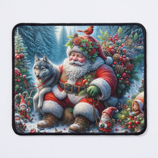 Item preview, Santa and Christmas Helpers designed and sold by M-Y-A-R-T-.
