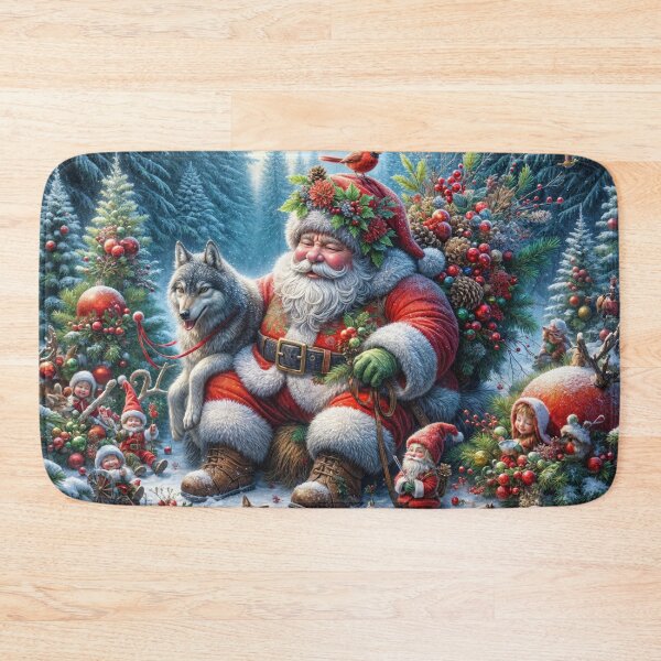 Item preview, Santa and Christmas Helpers designed and sold by M-Y-A-R-T-.