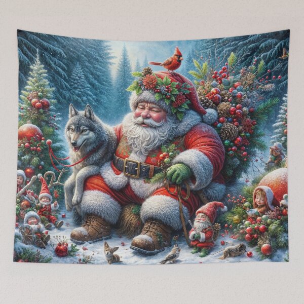 Item preview, Santa and Christmas Helpers designed and sold by M-Y-A-R-T-.