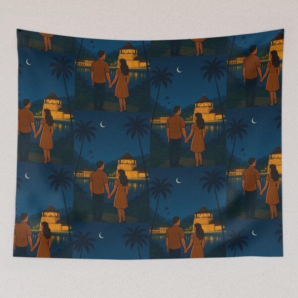 Item preview, Kandy Lake Love – Romantic Sri Lankan Night designed and sold by Ceylon Luxe Collections.
