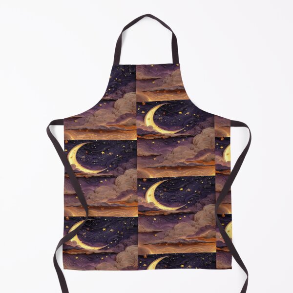 Item preview, Beautiful drawing of shining starry night design designed and sold by NivyasArtistry.