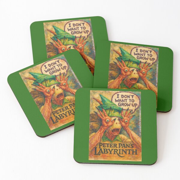 Item preview, Peter Pan's Labyrinth – Surreal Fantasy Mashup designed and sold by Rick London Gifts.