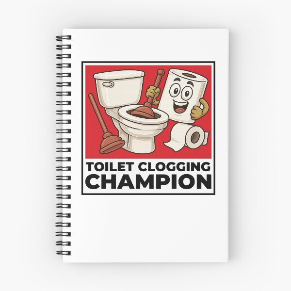 Item preview, Joke Toilet Clogging Champion Funny Meme Gifts,Toilet Clogging Champion designed and sold by BornBorn.