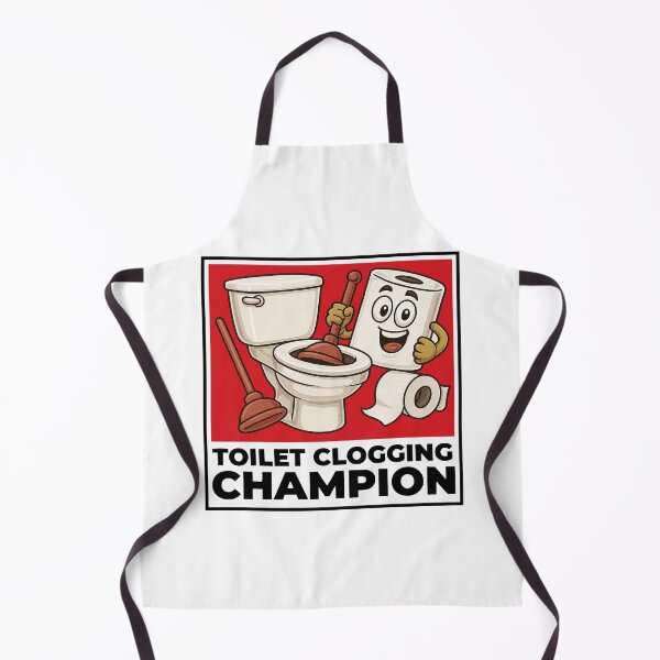 Item preview, Joke Toilet Clogging Champion Funny Meme Gifts,Toilet Clogging Champion designed and sold by BornBorn.
