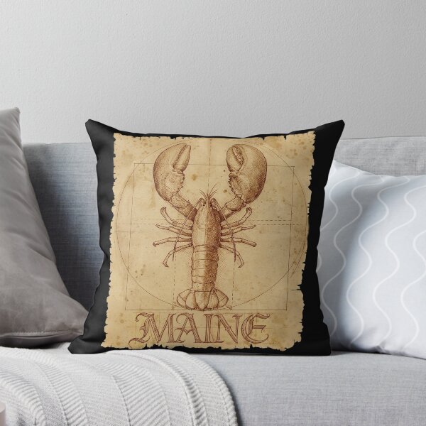 Item preview, Funny Maine Vitruvian Lobster designed and sold by lightidea.