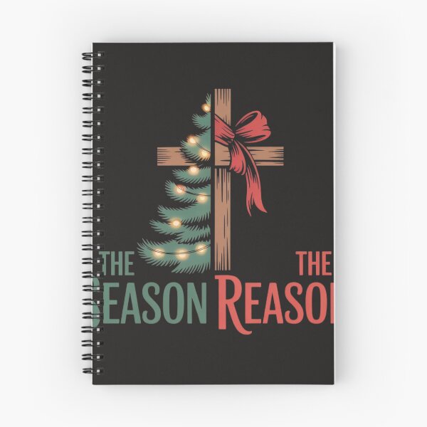 Item preview, Christmas Tree The Season Jesus Cross The Reason  designed and sold by Clairenity Studio.