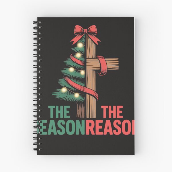 Item preview, Christmas Tree The Season Jesus Cross The Reason  designed and sold by Clairenity Studio.