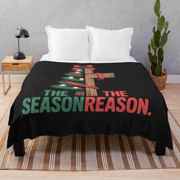Item preview, Christmas Tree The Season Jesus Cross The Reason  designed and sold by Clairenity Studio.