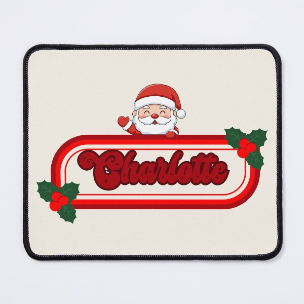 Item preview, Charlotte and Santa Claus designed and sold by ArtCraftLab.