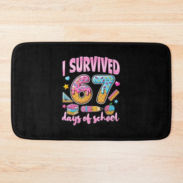 Item preview, I Survived 67 Days Of School Teachers Students  designed and sold by gladysenglish.