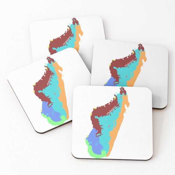 Item preview, Sketching Color Into the Earth - Madagascar designed and sold by AceMaps7.