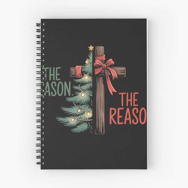 Item preview, Christmas Tree The Season Jesus Cross The Reason  designed and sold by Clairenity Studio.