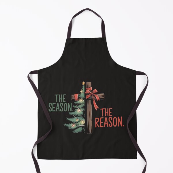 Item preview, Christmas Tree The Season Jesus Cross The Reason  designed and sold by Clairenity Studio.
