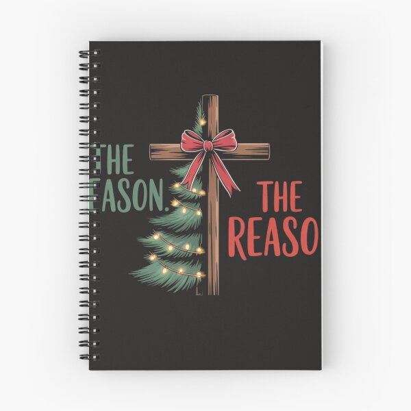 Item preview, Christmas Tree The Season Jesus Cross The Reason  designed and sold by Clairenity Studio.