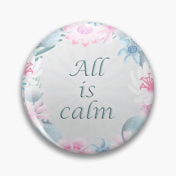 Item preview, Corona floral festiva "Todo está en calma" designed and sold by KateKeoganDesign.