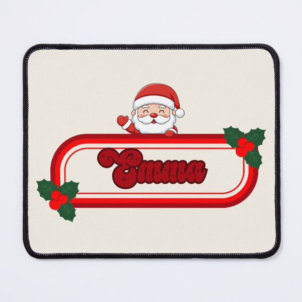 Item preview, Emma and Santa Claus designed and sold by ArtCraftLab.