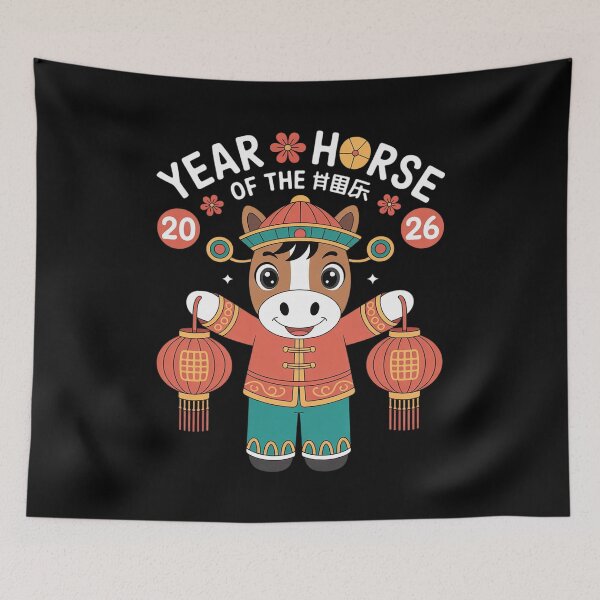 Item preview, Year Of The Horse 2026 Happy Chinese New Year 2026  designed and sold by MyzoToyota.