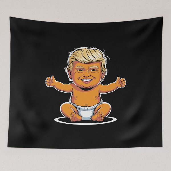 Item preview, Trump Baby Balloon Funny Anti-Trump Blimp designed and sold by GamtosMintys.