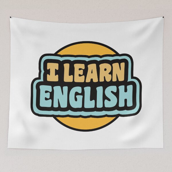Item preview, I learn English designed and sold by Think4Prints.