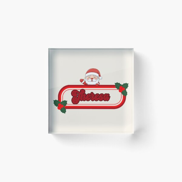 Item preview, Theresa and Santa Claus designed and sold by ArtCraftLab.