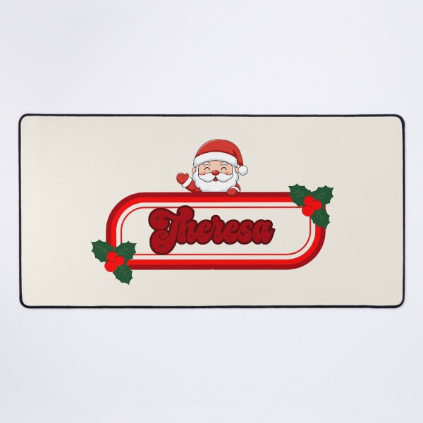 Item preview, Theresa and Santa Claus designed and sold by ArtCraftLab.