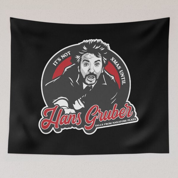 Item preview, It's not xmas until Hans Gruber falls from Nakatomi Plaza designed and sold by edcarj82.