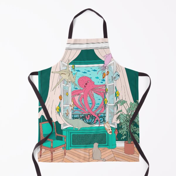 Item preview, Window on Octopus designed and sold by SuperOctopus.