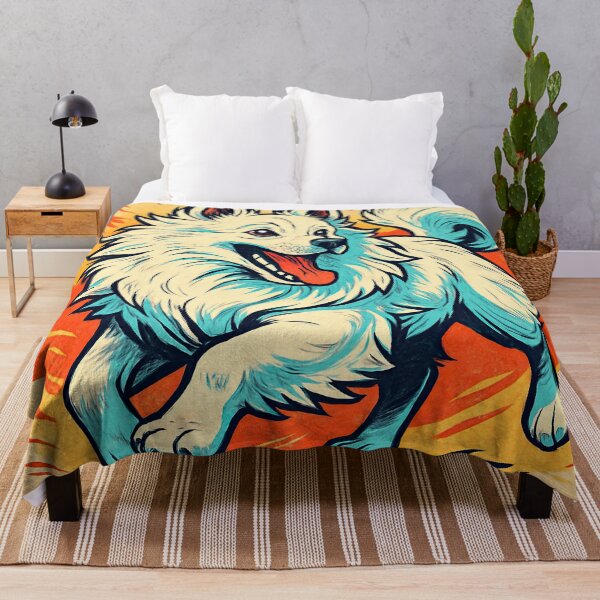 Item preview, American Eskimo Dog | Comics style - Cartoon designed and sold by ComicsFactory.