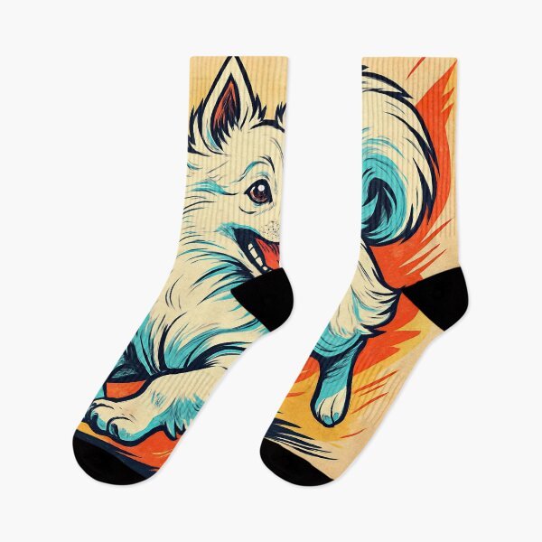 Item preview, American Eskimo Dog | Comics style - Cartoon designed and sold by ComicsFactory.