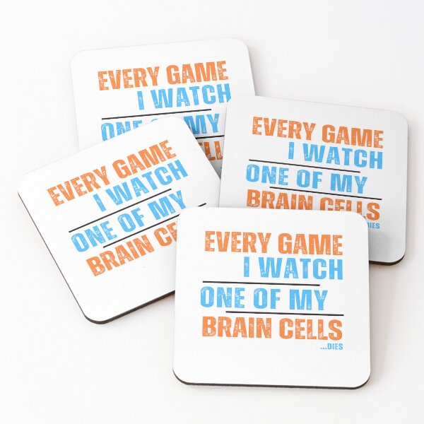 Item preview, Every Game I Watch One of My Brain Cells Dies – Funny Gaming Sarcastic Quote designed and sold by PressingFlowers.