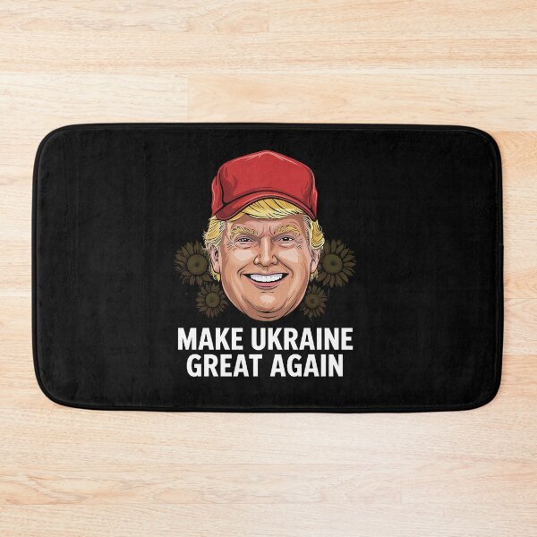 Item preview, Donald Trump with Ukrainian Flag Make Ukraine Great Again for Conservatives and Patriotic designed and sold by GamtosMintys.
