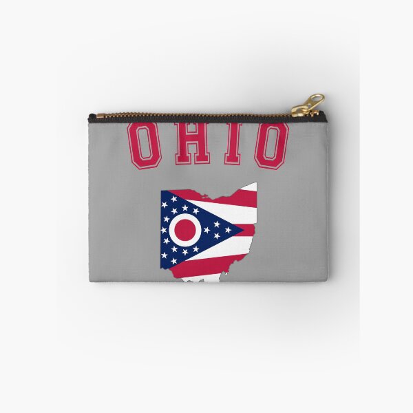 Item preview, Ohio Pride, State Map with Flag – Buckeye Country Spirit designed and sold by mashmosh.