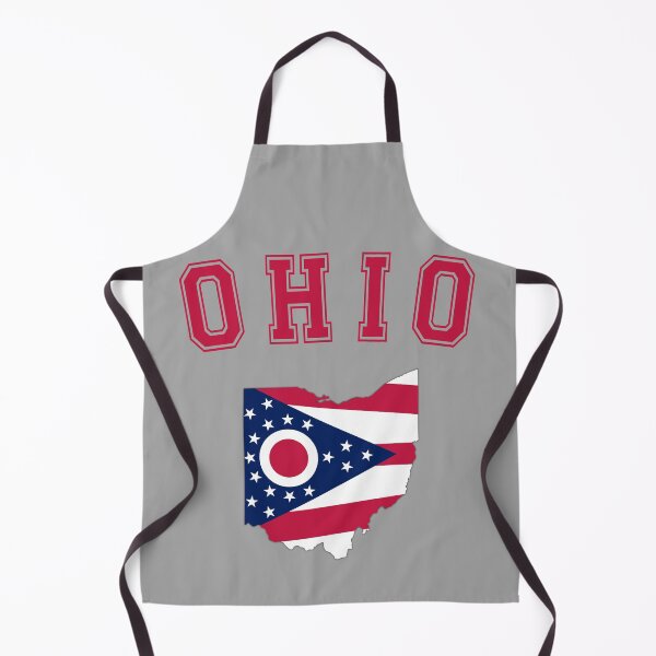 Item preview, Ohio Pride, State Map with Flag – Buckeye Country Spirit designed and sold by mashmosh.