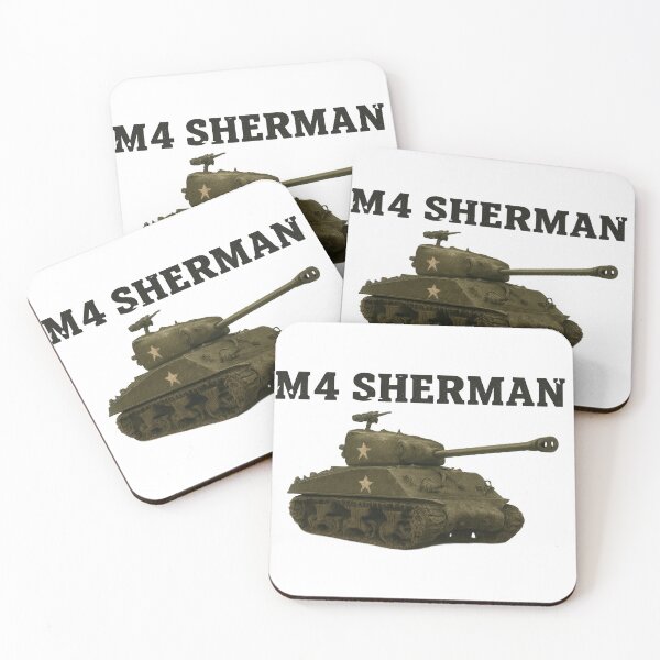 Item preview, M4 Sherman Tank – WWII Military Illustration designed and sold by Paulinamcisz.