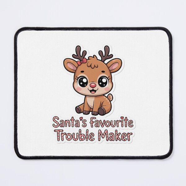 Item preview, Santa's Favourite Trouble Maker designed and sold by NicolasGlowArt.