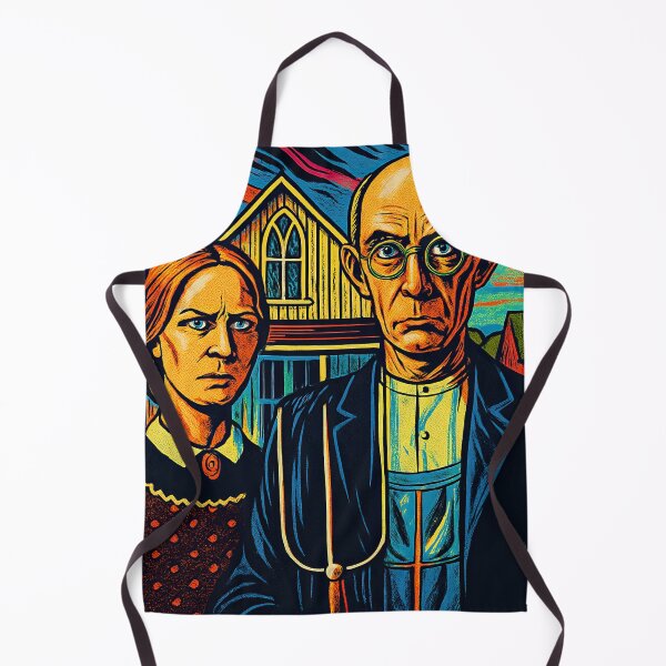 Item preview, American Gothic | Comics style - Cartoon designed and sold by ComicsFactory.