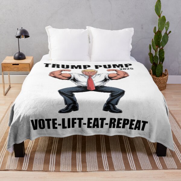 Item preview, Trump Pump Donald For President 2024 Fitness Workout Gym Tank Top designed and sold by GamtosMintys.