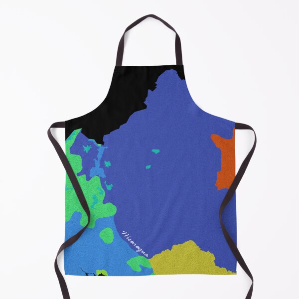Item preview, Sketching Color Into the Earth - Nicaragua designed and sold by AceMaps7.