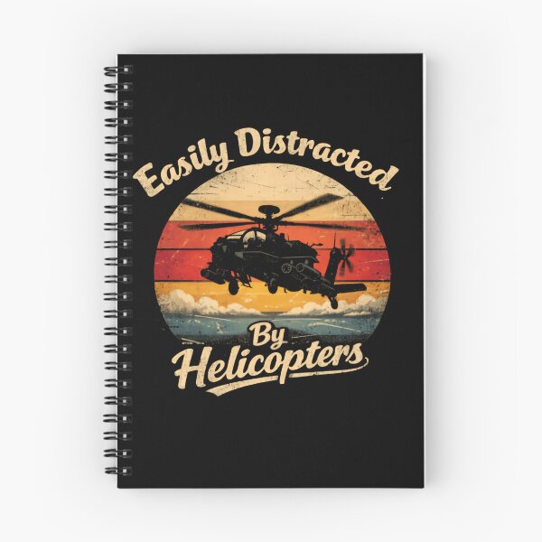 Item preview, Easily Distracted By Helicopters While Training New Pilots designed and sold by SkeletonsDanger.