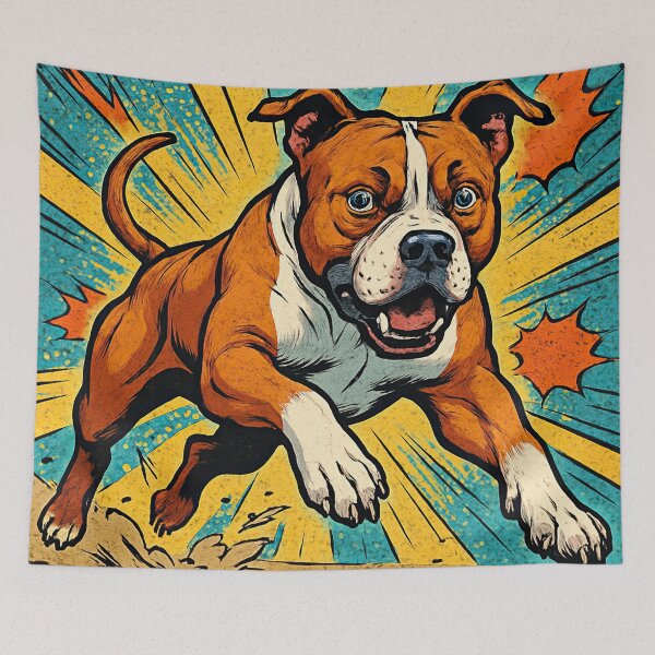 Item preview, American Staffordshire Terrier | Comics style - Cartoon designed and sold by ComicsFactory.